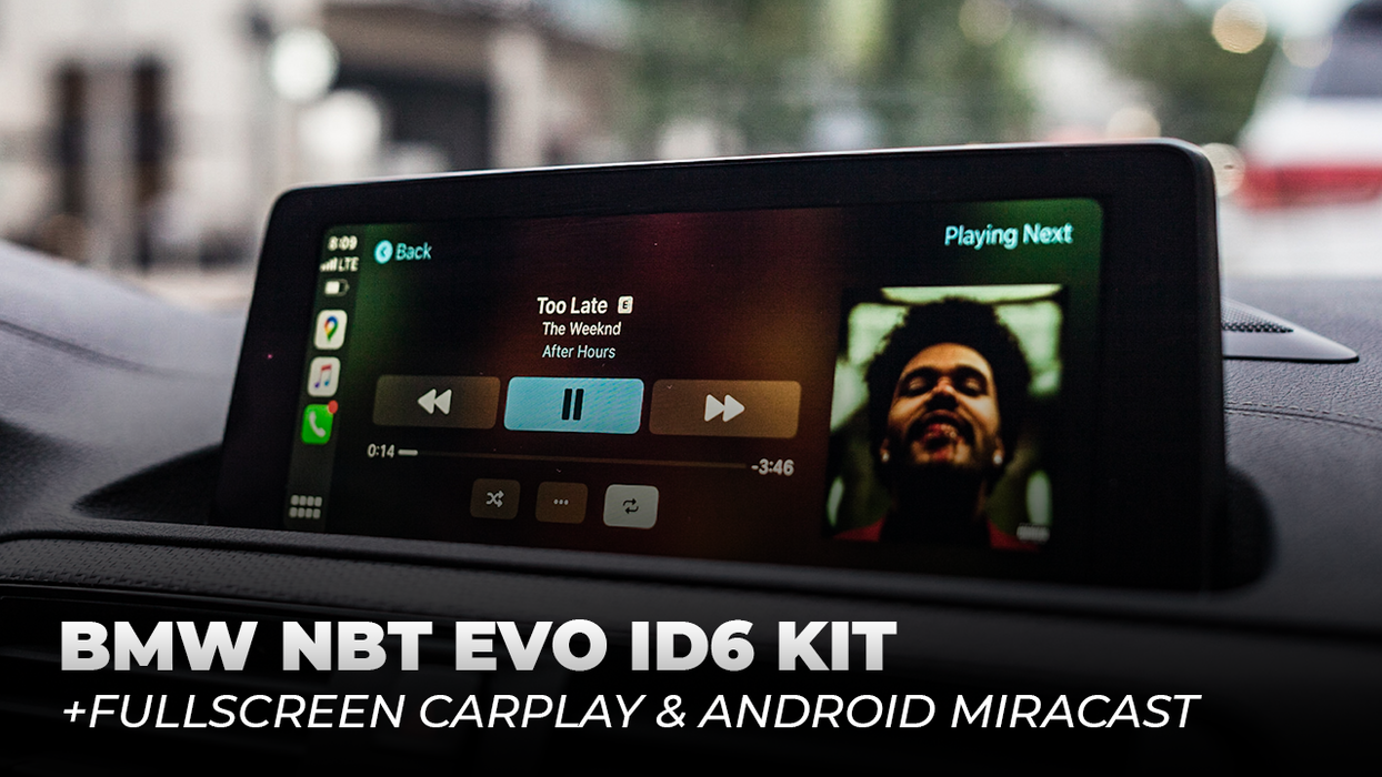 iDrive 6 OEM Plug and Play NBT EVO Retrofit Pre-Coded to your VIN